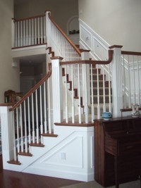 Custom Home Remodeling custom millwork staircase