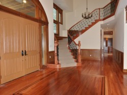 Custom Home Remodeling entry staircase